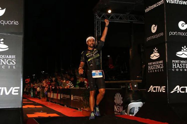 Fajar Alexa di Ironman Australia