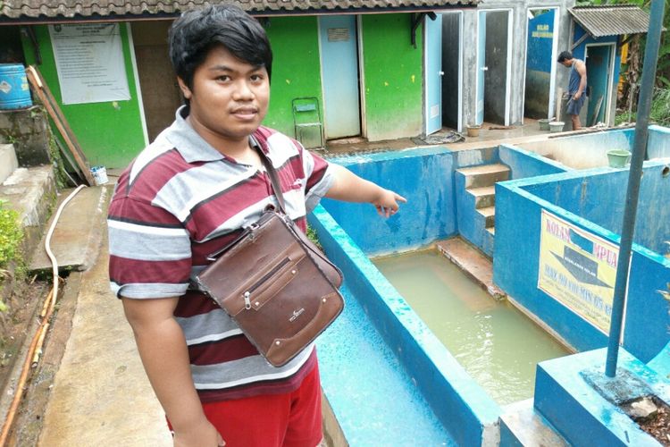 Pasca gempa Sukabumi dan Gempa Banten, aii kolam pemandian di obyek wisata air panas di Desa Diwak, Kecamatan Bergas, Kabupaten Semarang sekarang tidak panas lagi.