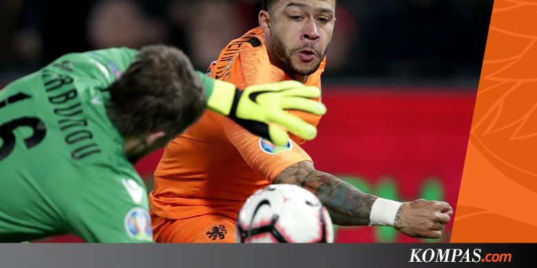 Hasil Kualifikasi Piala Eropa 2020, Belanda dan Belgia Raih Kemenangan