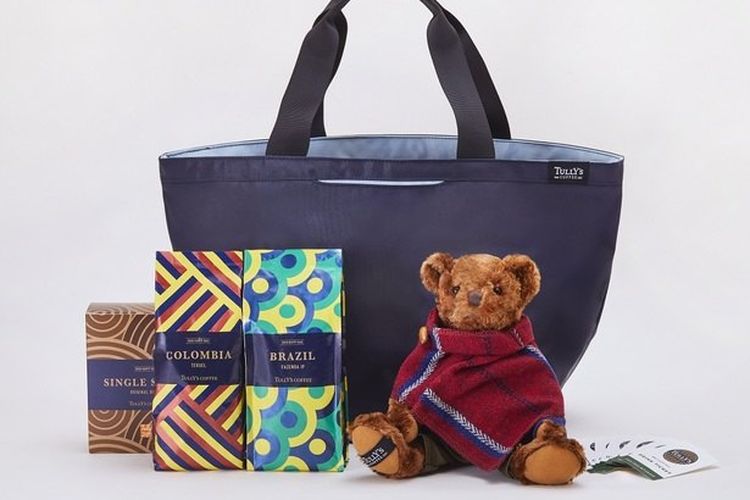 Boneka Bearful (R) Mantle termasuk dalam tas tersebut. 