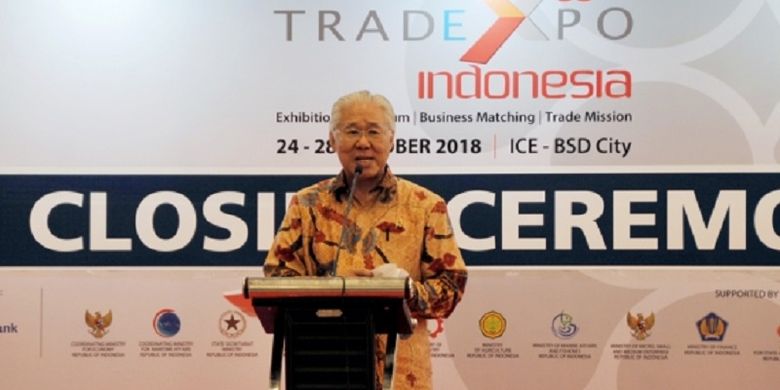 Menteri Perdagangan, Enggartiasto Lukita secara resmi menutup perhelatan Trade Expo Indonesia (TEI) 2018 di ICE BSD City, Tangerang, Banten, Minggu (28/10/2018).