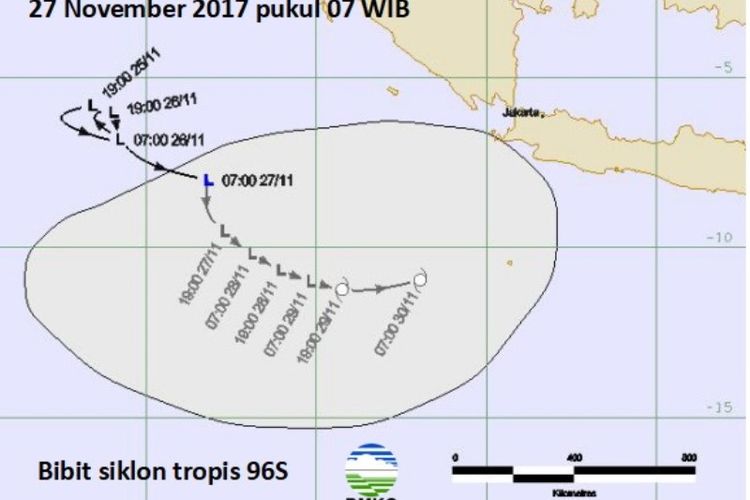 Lintasan bibit siklon tropis