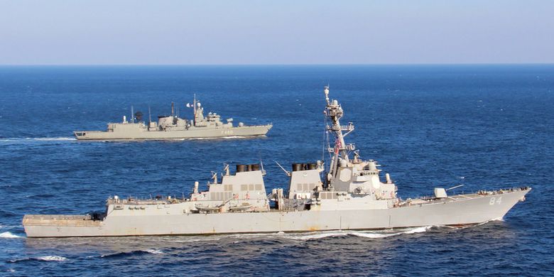 Kapal penghancur Amerika Serikat USS Bulkeley.