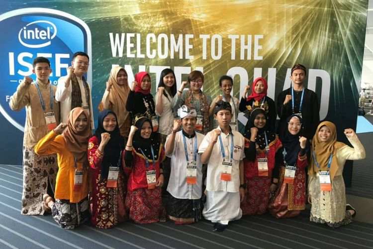 Pelajar Indonesia di ajang ISEF 2018