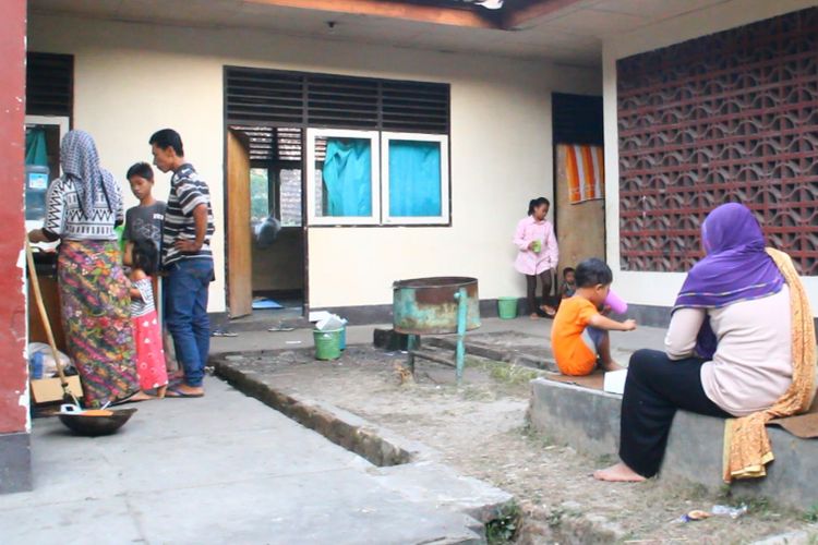 Lombok Timur, kompas.com warga Ahmadiyah yang masih mengungsi di Lombok timut