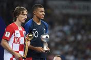 Distribusi Gelar dan Hadiah Piala Dunia 2018, Panggung Modric-Mbappe