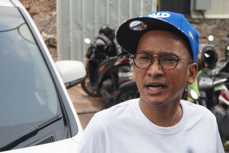 Presenter Ruben Onsu saat ditemui di kawasan Mampang, Jakarta Selatan, Senin (1/10/2018).