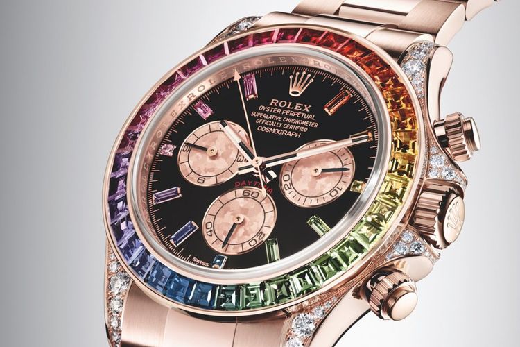 Rolex Daytona Rainbow Everose Gold