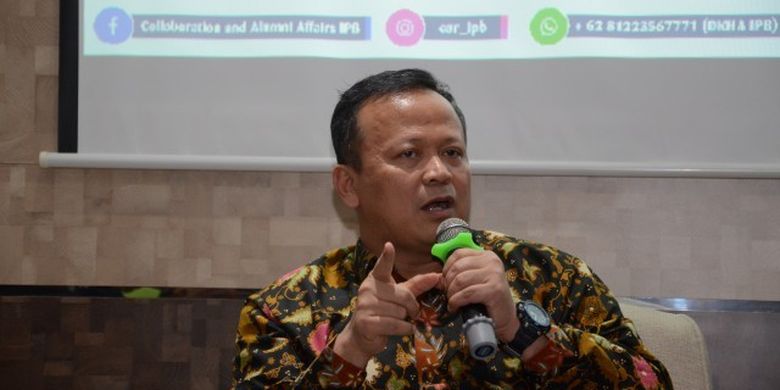 Ketua Komisi IV DPR RI Edhy Prabowo