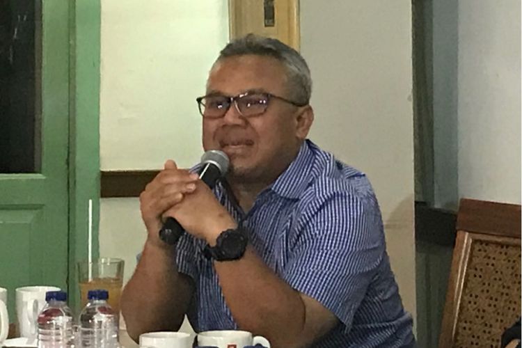 Ketua Komisi Pemilihan Umum Arif Budiman.