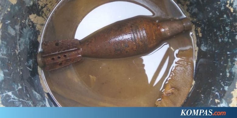 Polisi Selidiki Mortir yang Ditemukan Pengepul Rongsokan di Depok
