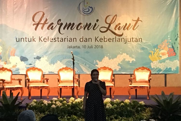 Menteri Kelautan dan Perikanan Susi Pudjiastuti