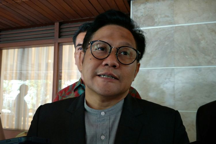 Ketua Umum Partai Kebangkitan Bangsa, Muhaimin Iskandar alias Cak Imin ketika ditemui di rumah dinasnya, Jakarta, Jumat (25/5/2018). 