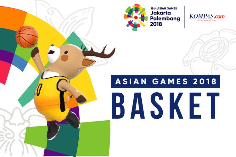 Logo Asian Games Basket 2018