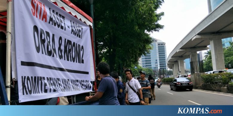 Ada Demo di Depan Gedung Granadi, Lalu Lintas Terpantau Lancar
