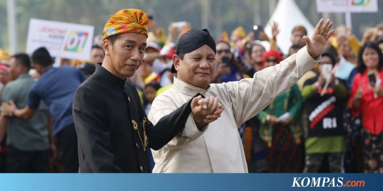 "Quick Count" Pilpres Kompas: Jokowi Unggul Telak atas Prabowo di Jawa Tengah dan DIY