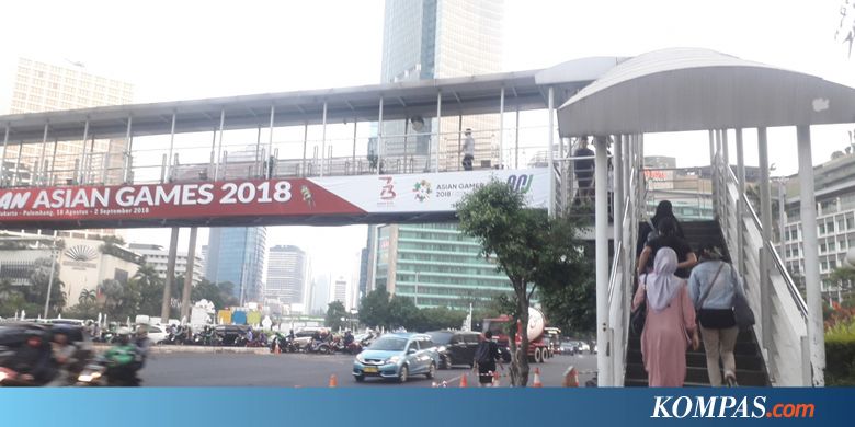 Bangun "Pelican Crossing", JPO Bundaran HI Akan Dibongkar Akhir Juli