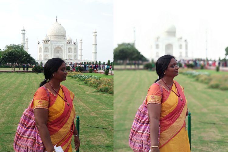 Menjepret Taj Mahal Dengan Kamera Ganda Xiaomi Mi A1