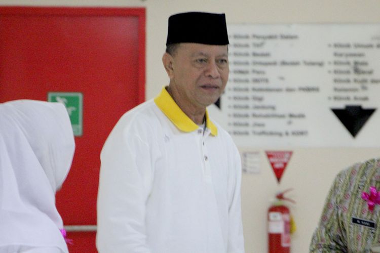 Syahrul, salah satu kandidat di Pilkada Kota Tanjungpinang 2018. Syahrul berpasangan dengan Rahma yang diusung Partai Gerindra dan Golkar