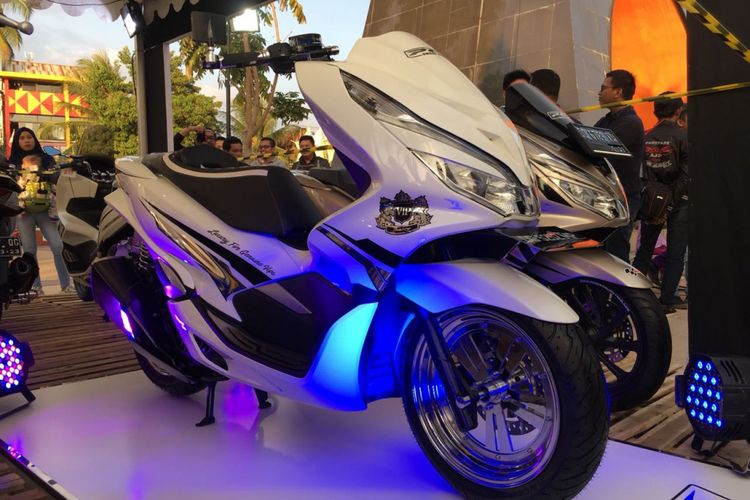 Honda PCX 2018 peserta HMC di Makassar.