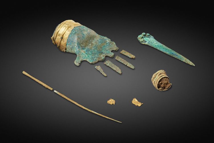 Tangan perunggu, satu-satunya artefak terbuat dari logam dan berbentuk bagian tubuh manusia yang pernah ditemukan di Eropa