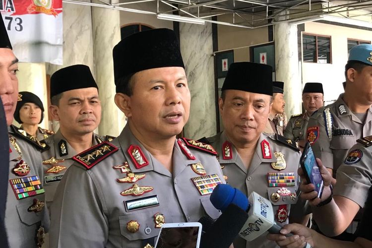 Wakapolri Komjen Ari Dono Sukmanto saat ditemui di Masjid Al-Ikhlas Mabes Polri, Jakarta Selatan, Senin (1/7/2019).