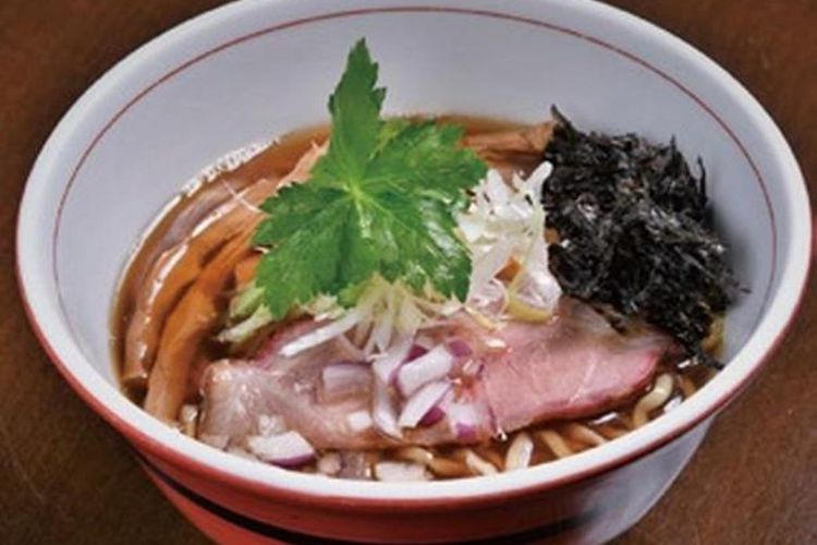 Dried Anchovy Soba 