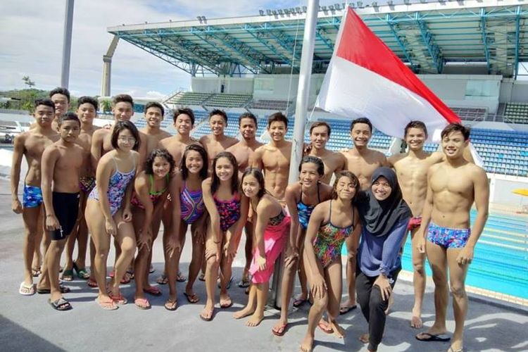 Tim Indonesia ke SEA Age Group Swimming Championship 2017