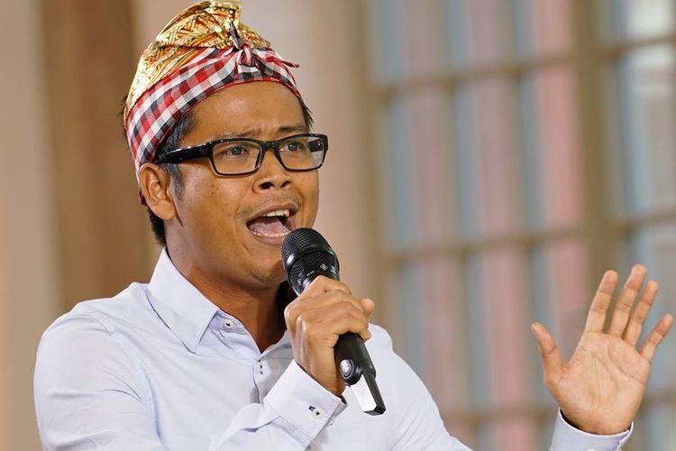 Pemuda asal Kalimantan Barat, Robinto Bento, mengikuti audisi ajang pencarian bakat menyanyi di Jerman.