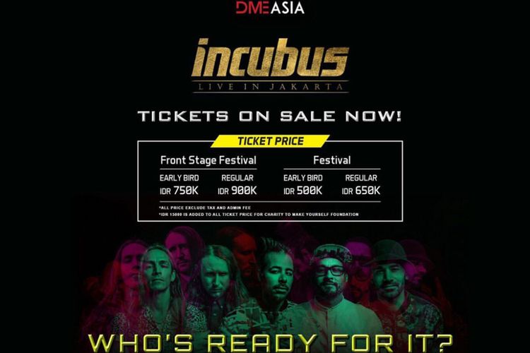 Incubus Live in Jakarta