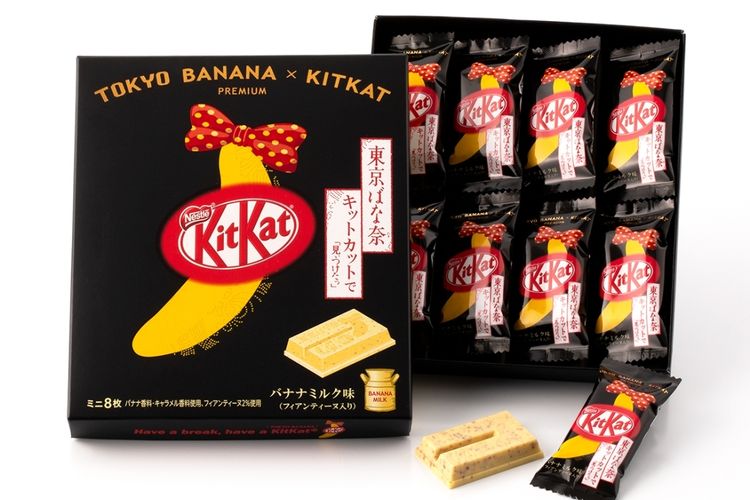 Kolaborasi Tokyo Banana dan KitKat 