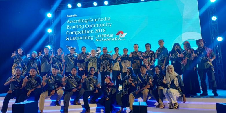 Gramedia Reading Community Competition (GRCC) 2018, Balai Kartini, Jakarta, 28 September 2018.  