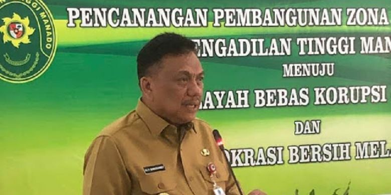 Gubernur Sulut hadiri deklarasi pencanangan zona integritas Pengadilan Tinggi Manado