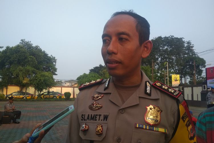 Kapolres Karawang AKBP Slamet Waloya.