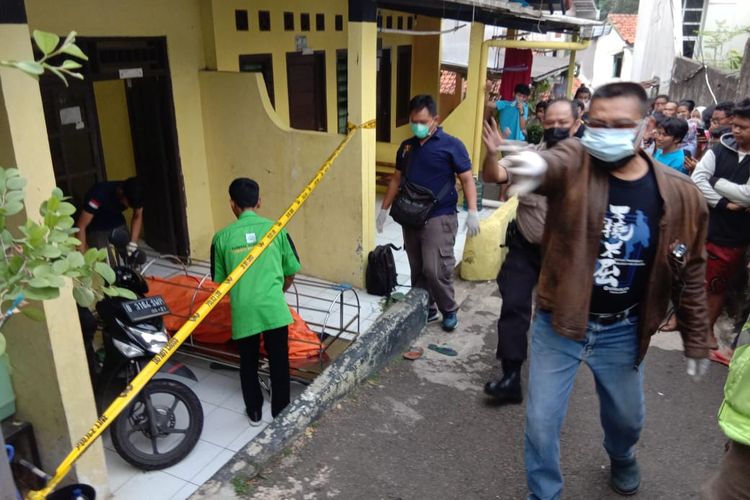Rumah Korban Gantung Diri di Kawasan Pondok Labu, Cilandak, Jakarta Selatan, Minggu (16/6/2019)