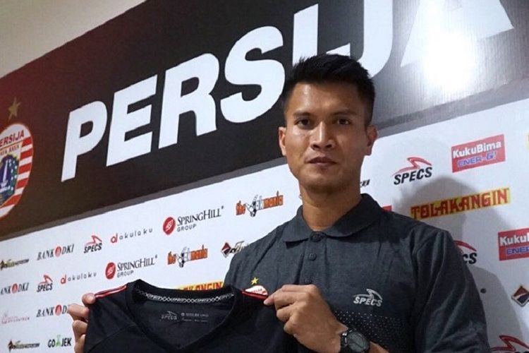 Shahar Ginanjar bergabung dengan Persija Jakarta dengan status pinjaman dari PSM Makassar, Senin (23/7/2018). 