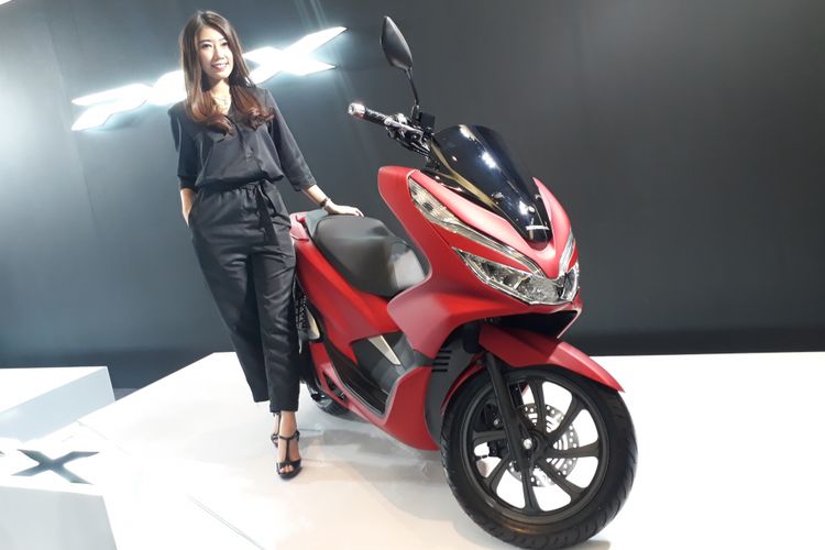 Honda All New PCX saat diluncurkan di Kemayoran, Jakarta (7/2/2018).