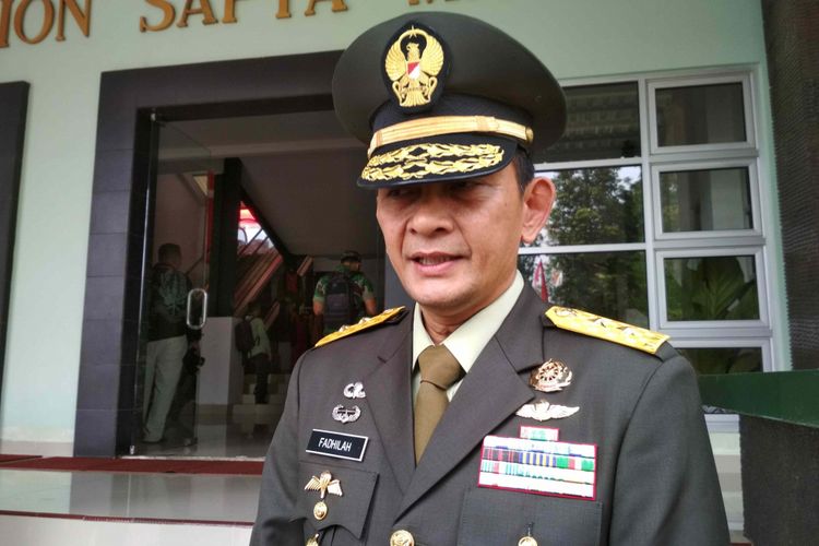 Kapuspen TNI Mayjen M Sabrar Fadhilah di Akmil Magelang, Selasa (15/5/2018).