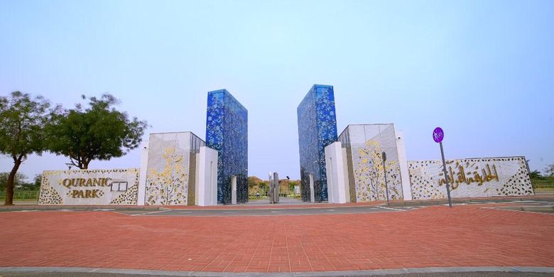 Quranic Park di Dubai. 