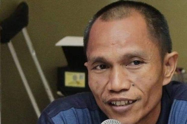 Noldus Pandin, caleg difabel untuk DPRD Kota Makassar dari Partai PSI