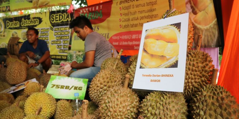 Durian bawor, Featival Bazar Durian Bogor.