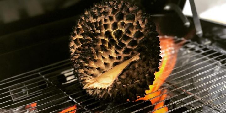 Durian Bakar Jadi Fenomena Kuliner Di Thailand Seperti Apa