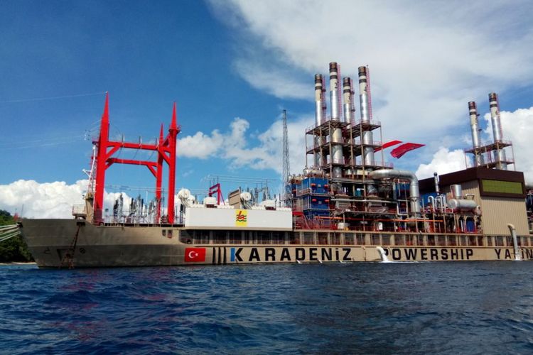 Kapal pembangkit listrik, Karadinez Powership Yasin Bey 