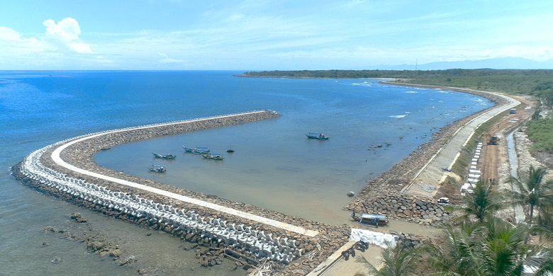 Pengaman Pantai KEK Tanjung Kelayang, Bangka Belitung