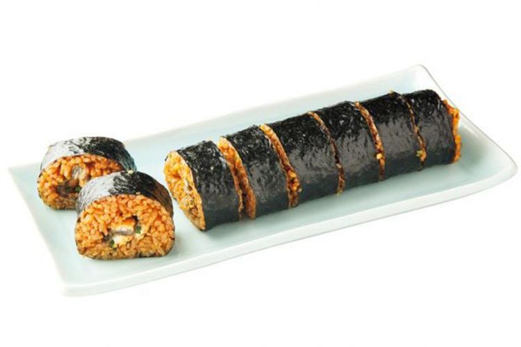 “Unagi-mabushi norimaki” seharga 1.900 yen. 