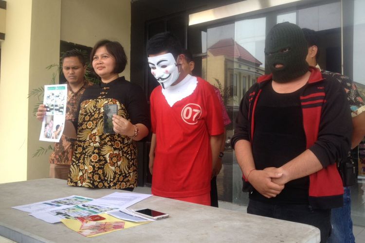 Pelaku perdagangan orang diamankan di Mapolrestabes Surabaya