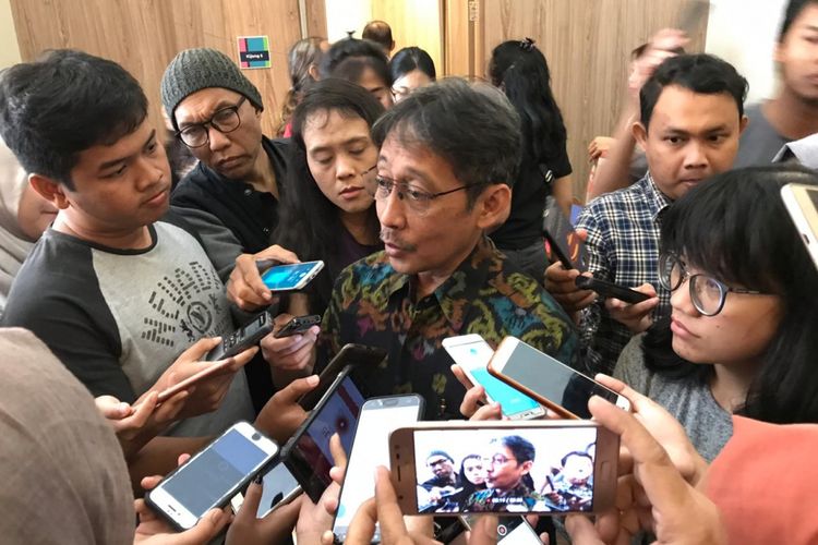 Kepala Departemen Penelitian dan Pengaturan Perbankan OJK Antonius Hari di Bogor, Sabtu (20/10/2018)