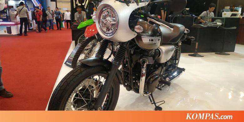 Kawasaki W800 Cafe Meluncur di GIIAS 2019, Harganya Bikin Terkejut