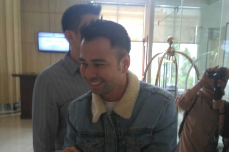 Presenter Raffi Ahmad saat ditemui di kawasan Kemang, Jakarta Selatan, Rabu (10/7/2019).