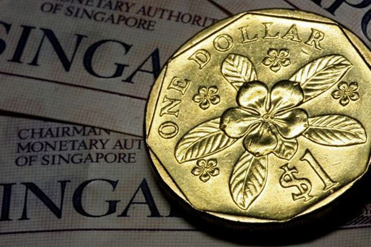 Ilustrasi dollar Singapura